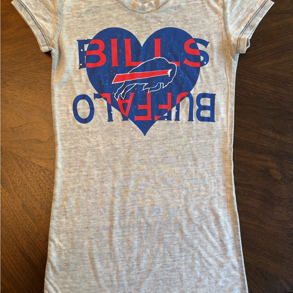 Buffalo Bills Teen/Women’s Gray T-Shirt